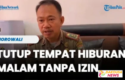 Hiburan Malam Tanpa Izin