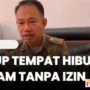 Hiburan Malam Tanpa Izin